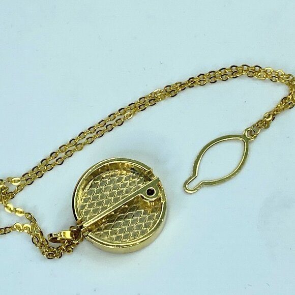 Alfred Dunhill Gold Color matching cufflinks Tie tack button tack set of 4 GS455 - Picture 4 of 8